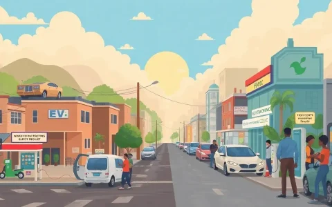What are the main challenges in adopting electric vehicles in disadvantaged communities