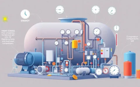 What factors contribute to the higher costs of compressed air storage