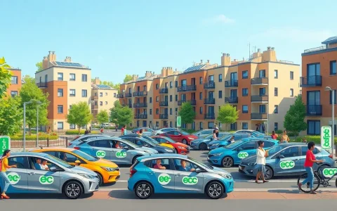 What are the benefits of electric carshare programs for residents of affordable housing complexes