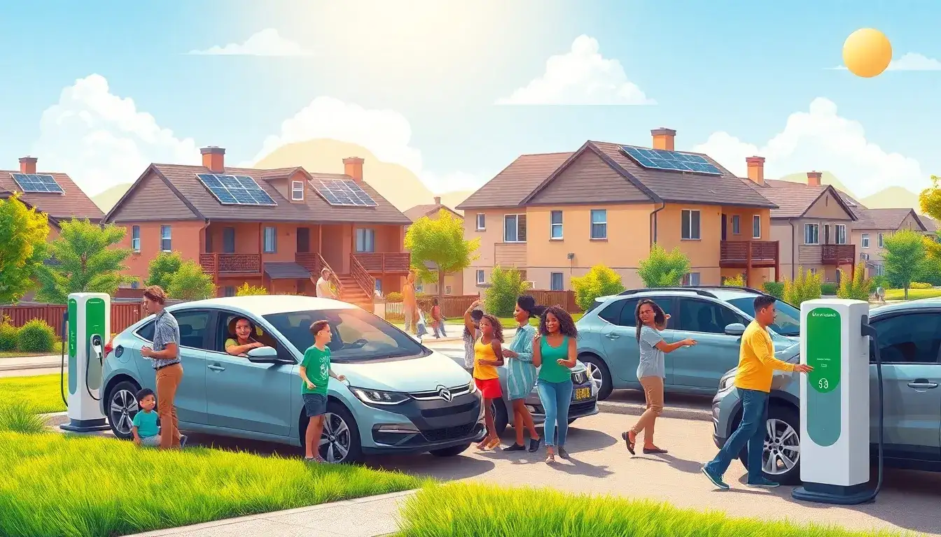 Are there any successful case studies of EV adoption in low-income areas due to government incentives