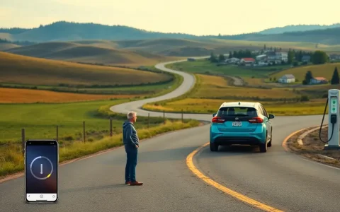 How does range anxiety specifically impact EV adoption in rural communities