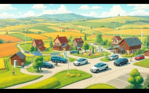 Are there any successful case studies of rural communities overcoming range anxiety