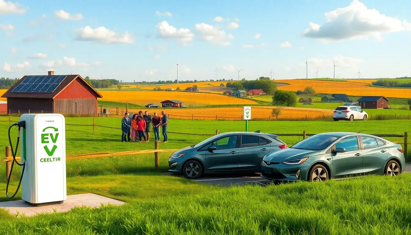 What role do government incentives play in promoting EV adoption in rural areas