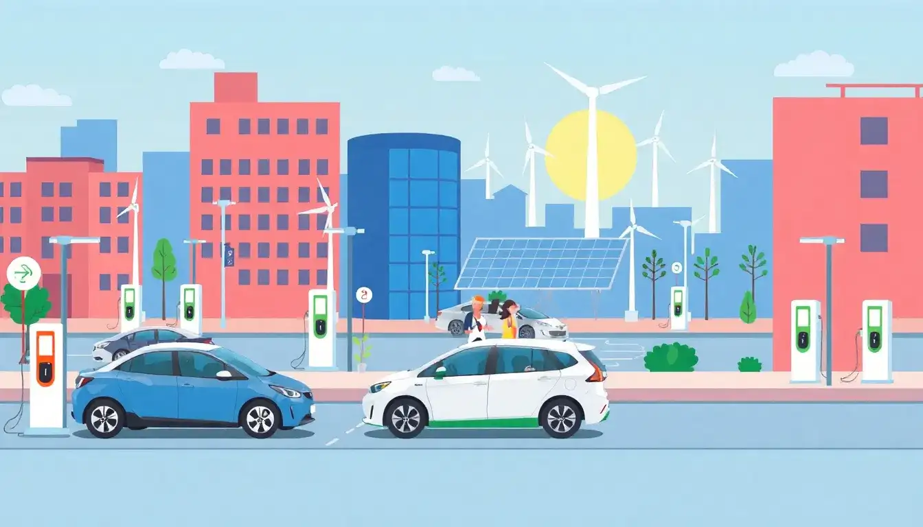 What role does charging infrastructure play in reducing EV costs