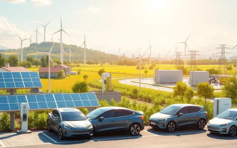 How can solar panels and battery energy storage systems help lower EV costs