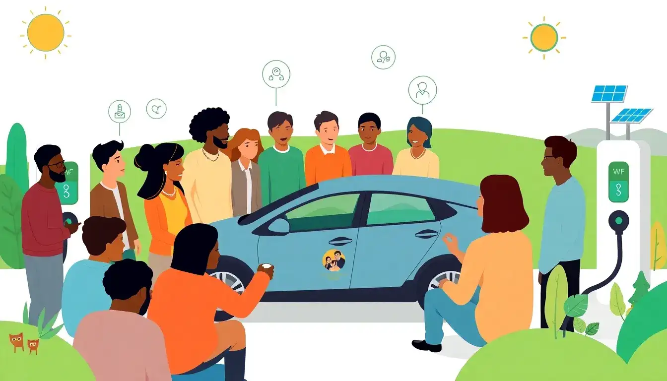 What are the best strategies for building trust with underserved communities for EV adoption