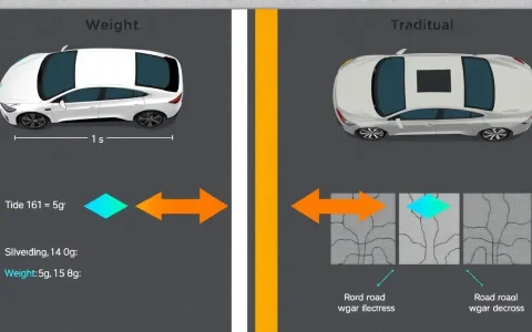 How does the weight of electric vehicles compare to traditional cars in terms of road damage