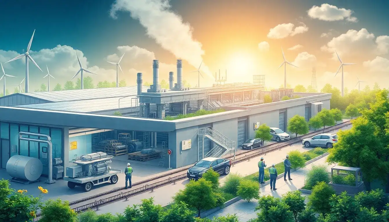 What strategies can be implemented to reduce the environmental impact of electric vehicle manufacturing