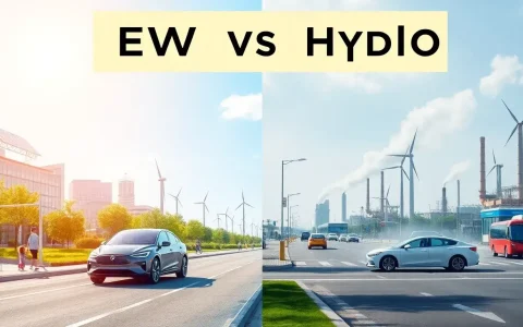 How do electric vehicles compare to hybrid cars in terms of air pollution reduction