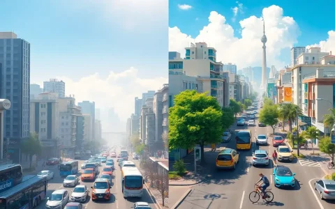 How does electric vehicle adoption impact air quality in densely populated cities