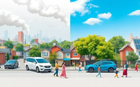 How do EVs impact air quality in low-income neighborhoods