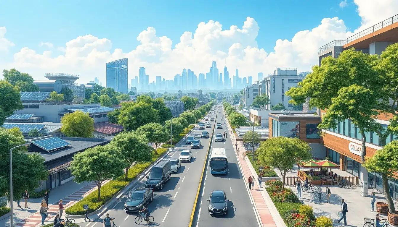 Are there any cities that have seen a significant reduction in air pollution due to EV adoption