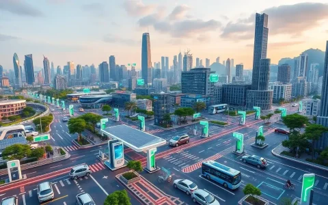 How does the charging infrastructure in Shenzhen compare to other cities