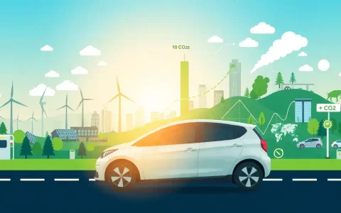 How does the adoption of electric vehicles impact greenhouse gas emissions