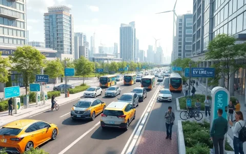 What role do public policies play in promoting the adoption of electric vehicles in urban areas