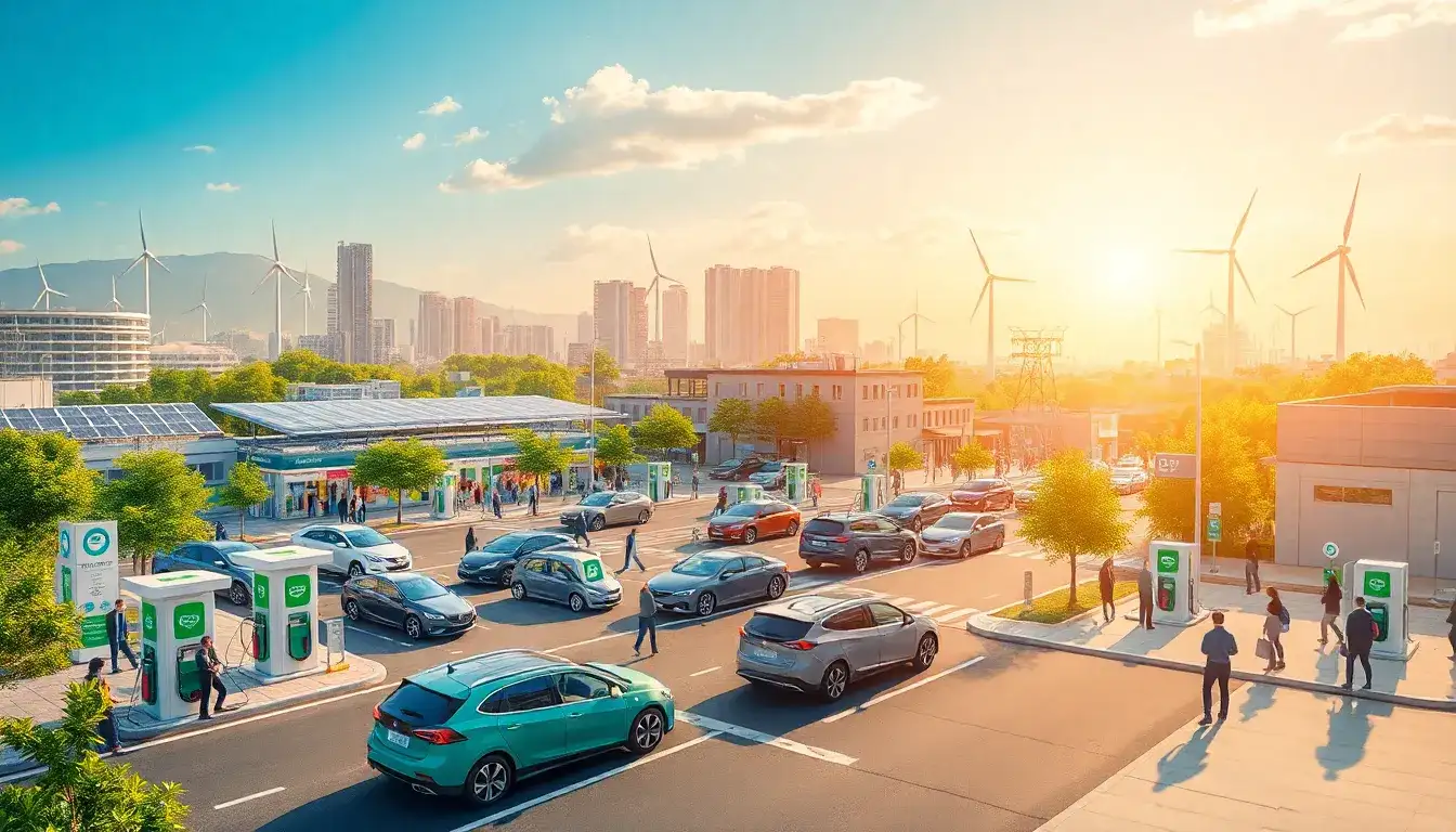 What role do private companies play in supporting public EV policies