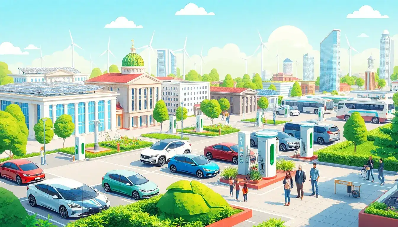 How do government policies influence private sector involvement in EV infrastructure