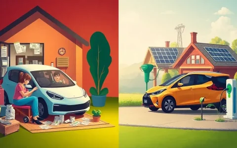How do upfront costs of EVs impact low-income households differently than higher-income households