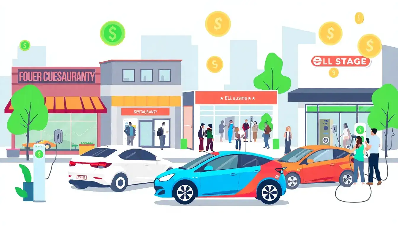 What are the most effective incentives to encourage businesses to install EV charging stations