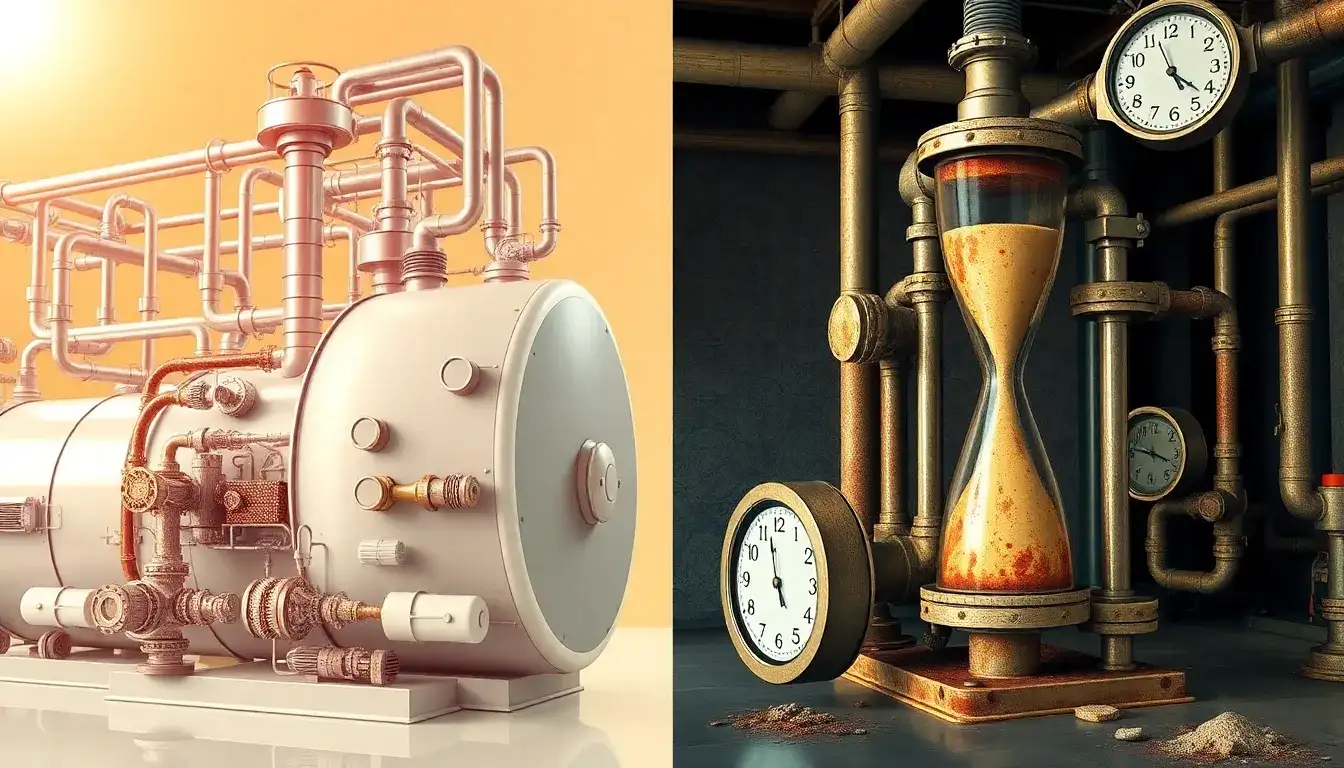 How does the lack of maintenance affect the longevity of CAES components