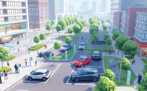 What are the best locations for installing EV charging stations in urban areas