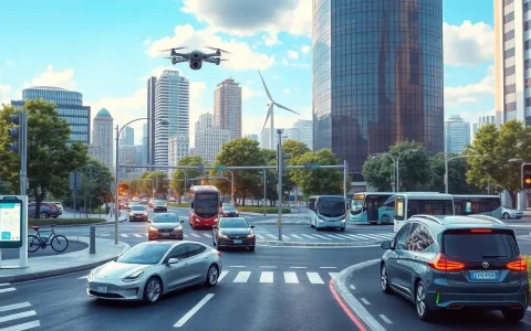 How can smart technology be integrated with EV charging stations to manage traffic