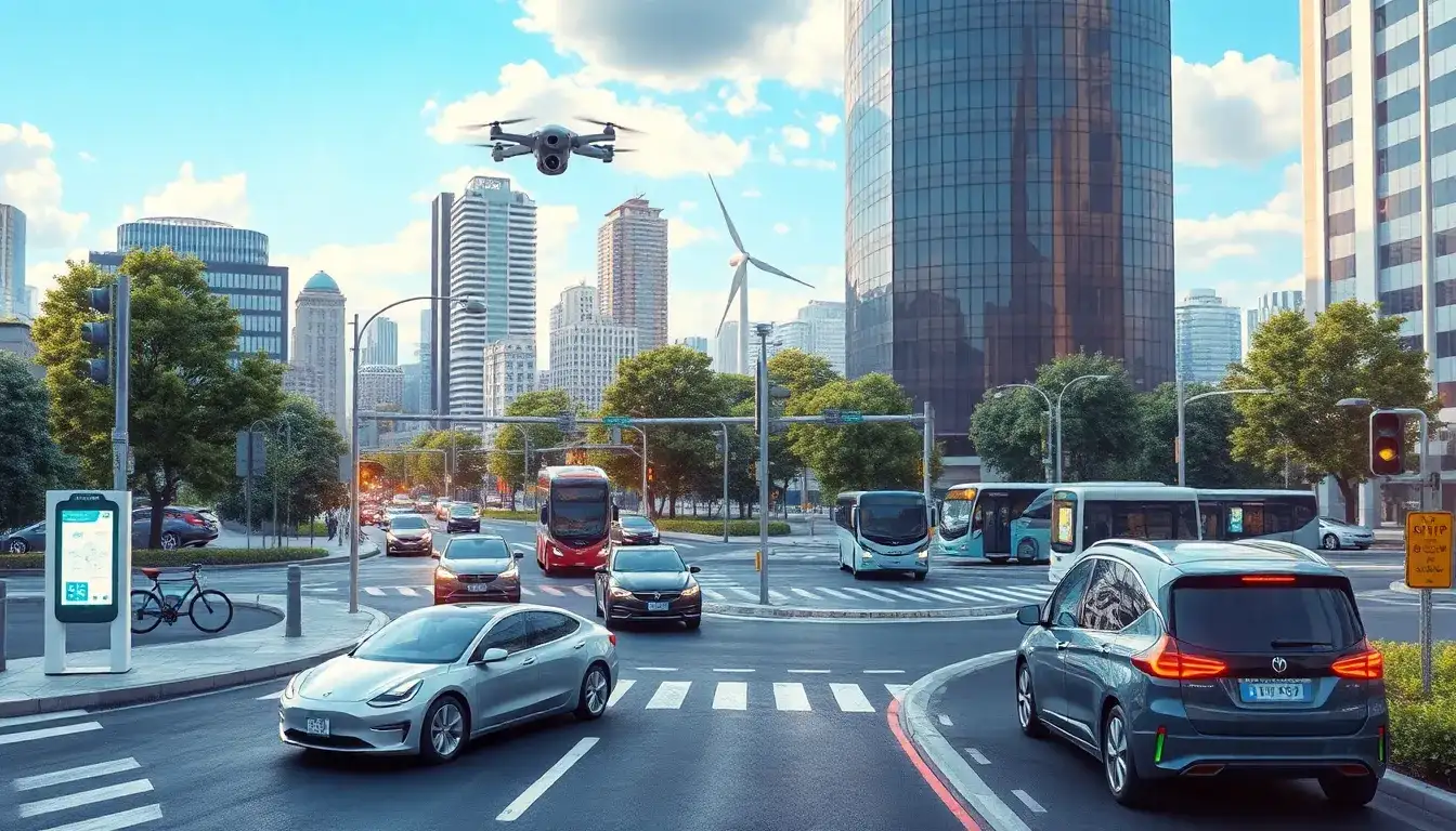How can smart technology be integrated with EV charging stations to manage traffic