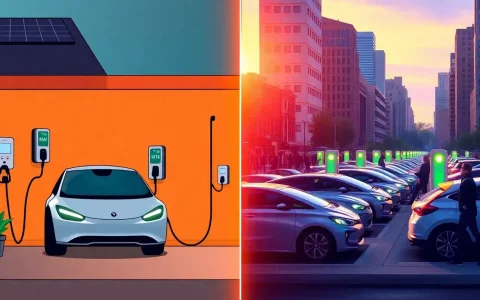How does the cost of EV charging at home compare to public charging stations