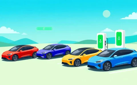 How do EV ranges vary by brand