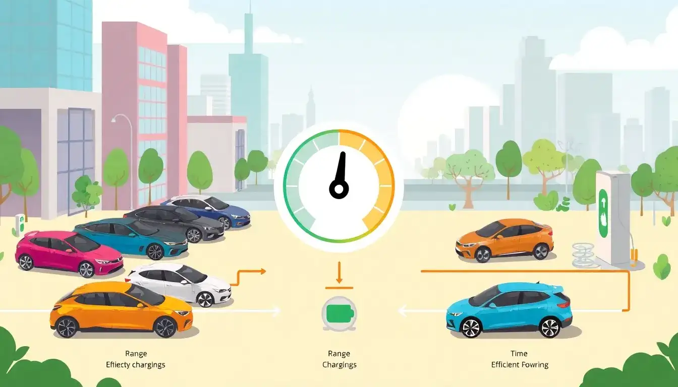 Which EVs have the best balance between range and charging time