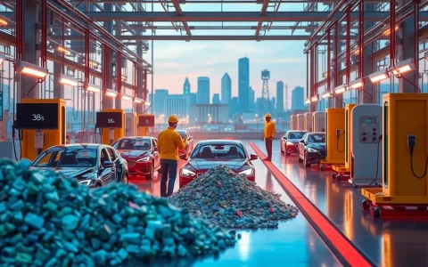 How does the shortage of rare earth elements affect the overall cost of EV production