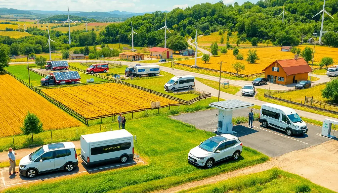 How can rural communities fund the development of EV charging infrastructure