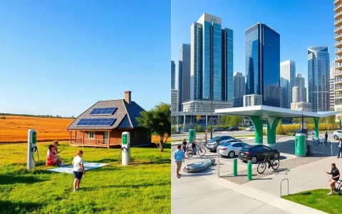 How do rural and urban EV charging habits differ