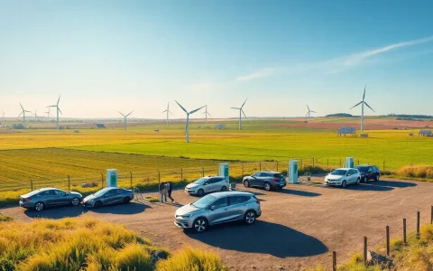 How does the distance to the nearest charger impact EV adoption in rural areas
