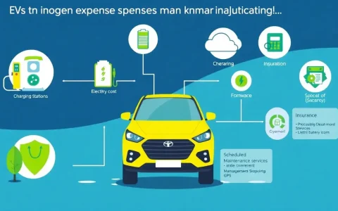 What are the main ongoing expenses for maintaining an EV fleet
