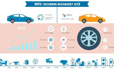 How do EV maintenance costs compare to those of traditional ICE vehicles over time