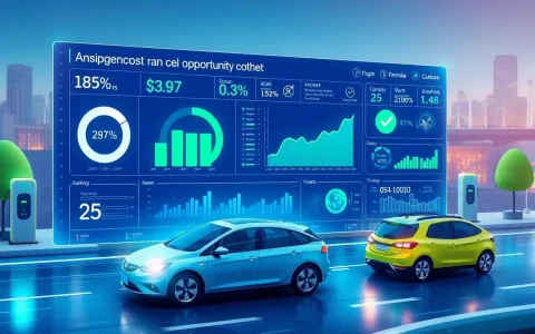 Are there any tools or software that help track opportunity costs in EV fleets