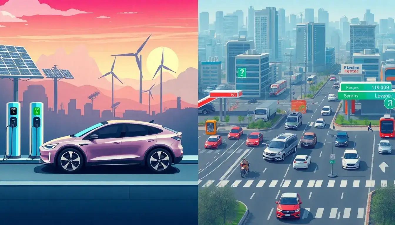 How do opportunity costs compare between EVs and traditional ICE vehicles