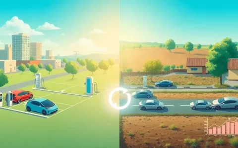 How do charging infrastructure costs impact the total cost of ownership for EVs