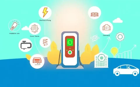 What are the main factors influencing the cost of EV charging infrastructure