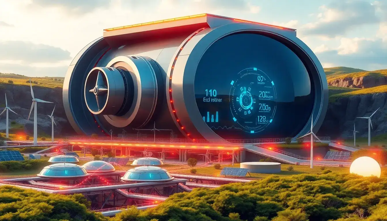 What innovations are being developed to enhance the round-trip efficiency of CAES