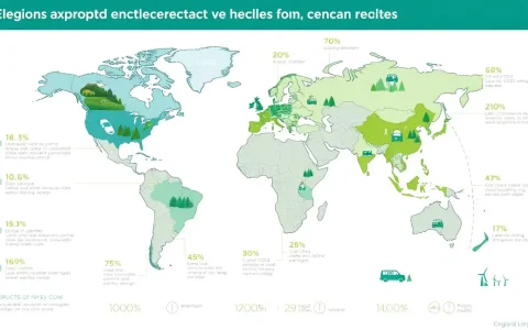 What regions have the most significant environmental benefits from electric vehicles