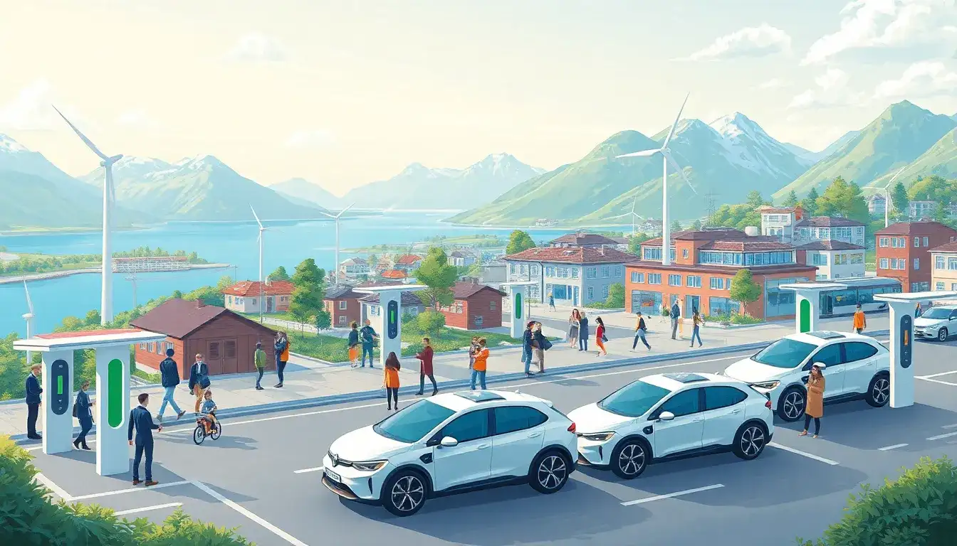 What incentives are driving EV adoption in Norway