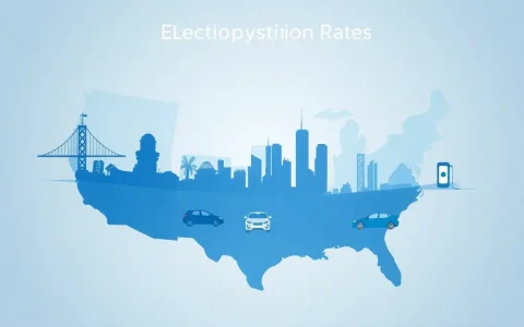 Which blue states have the highest EV adoption rates
