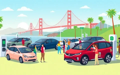 What role do incentives and rebates play in California's high EV adoption
