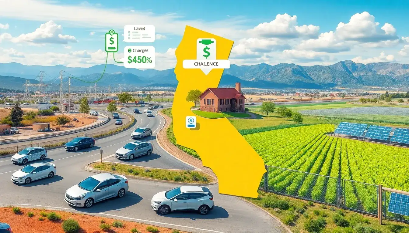What are the main challenges to EV adoption in California