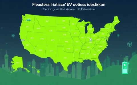 Which states have the fastest-growing EV adoption rates
