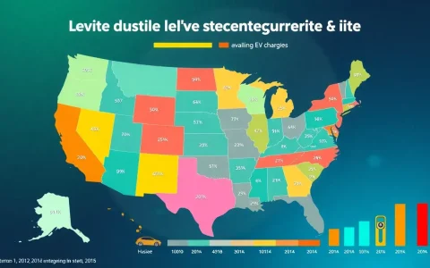 How does public charger availability correlate with EV adoption rates in different states