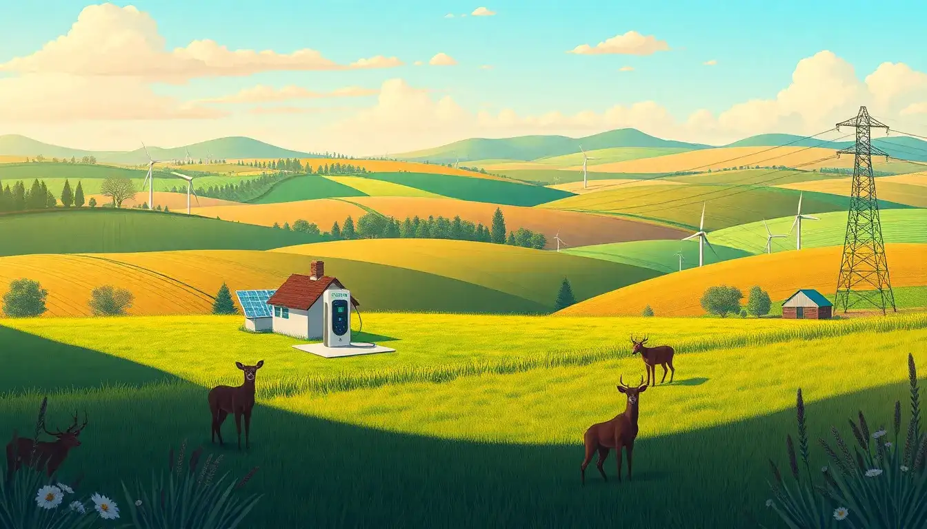 Do EVs have any negative environmental impacts in rural areas despite their zero tailpipe emissions