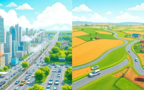 How do electric vehicles impact air quality in urban vs. rural areas